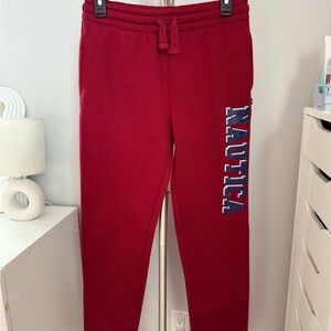 Nautica Kids Bold Red Sweatpants